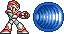 Rolling Shield in Mega Man X.