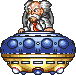 Dr. Wily in the Wily UFO