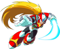 Artwork from Mega Man X4.