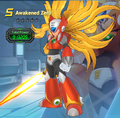 Awakened Zero model from Mega Man X DiVE.