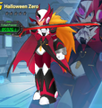 Halloween Zero model from Mega Man X DiVE.