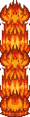 Flame pillar