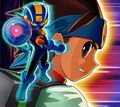 Poster art for Mega Man Battle Network 4.