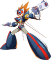 Axl artwork in Mega Man X DiVE.